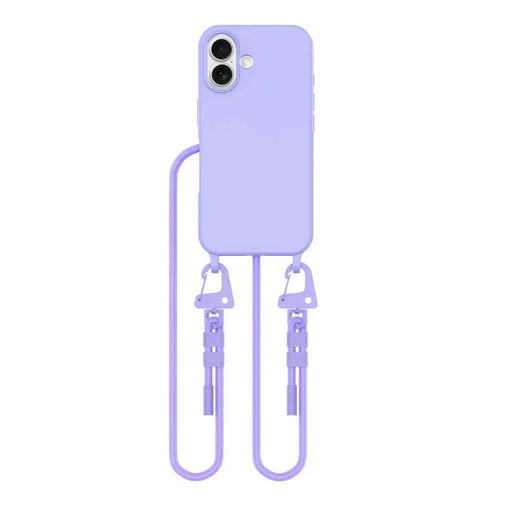 Tech-Protect MagNecklace MagSafe Case with Lanyard for iPhone 16 - Purple - Cell phone cases and covers<<<HurtelXML