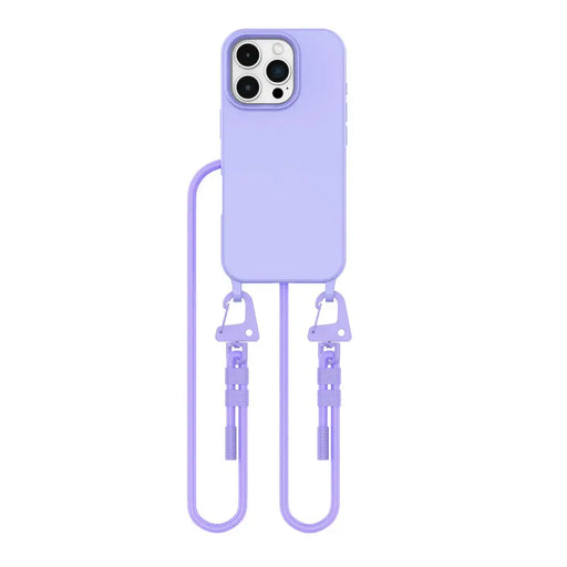 Tech-Protect MagNecklace MagSafe Case with Lanyard for iPhone 16 Pro Max - Purple - Cell phone cases