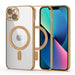 Tech-Protect MagShine Line MagSafe case for iPhone 13 - gold - Cell phone cases and covers<<<HurtelXML