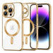 Tech-Protect MagShine Line MagSafe case for iPhone 15 Pro Max - gold - Cell phone cases and covers<<<HurtelXML