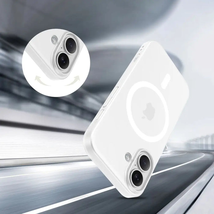 Tech-Protect MagSlim MagSafe case for iPhone 17 - matte white - Cell phone cases and covers<<<HurtelXML