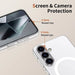 Tech-Protect MagSlim MagSafe Case for Samsung Galaxy S25 - Clear - Cell phone cases and covers<<<HurtelXML