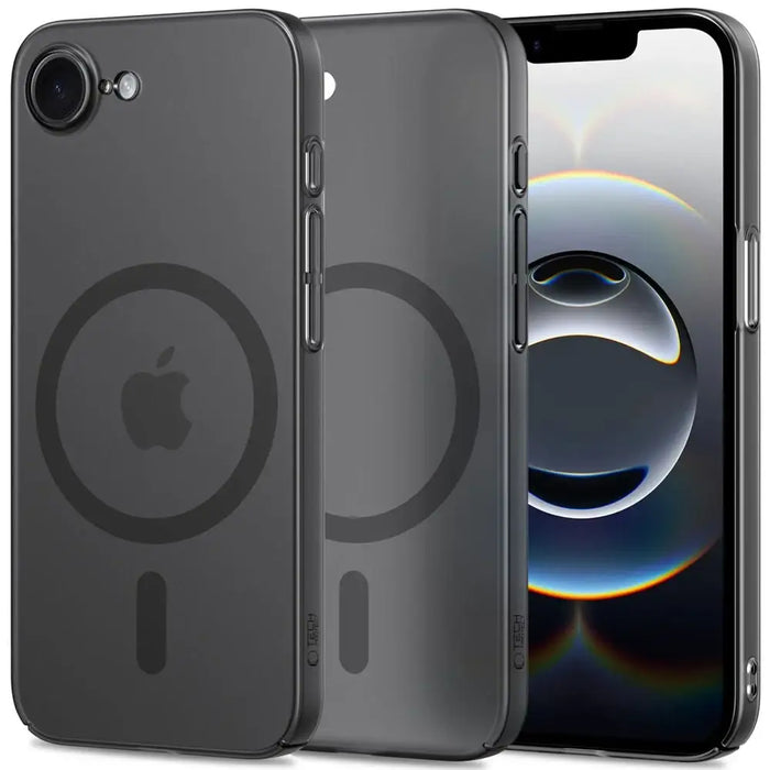 Tech-Protect MagSlim MagSafe iPhone 16e Case - Matte Black - Cell phone cases and covers<<<HurtelXML