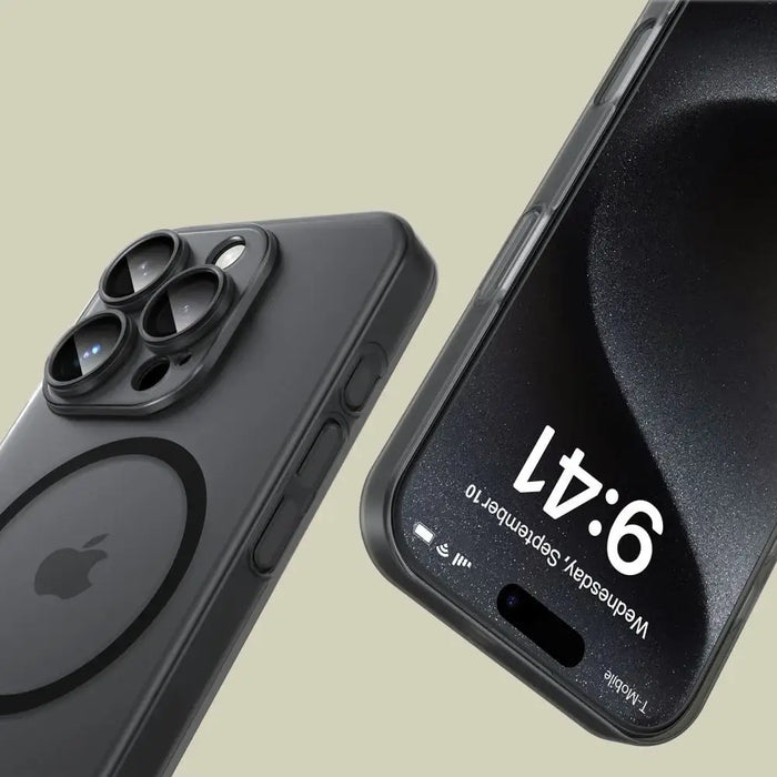 Tech-Protect MagSlim MagSafe iPhone 16e Case - Matte Black - Cell phone cases and covers<<<HurtelXML