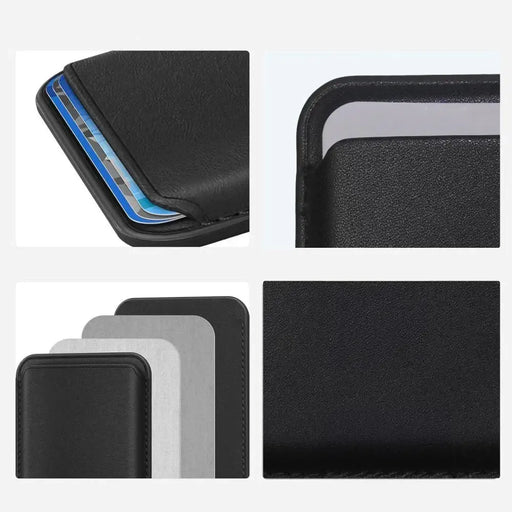 Tech-Protect MagWallet Magsafe Case with Universal Magnetic Card or Document Holder - Black - Cell phone cases