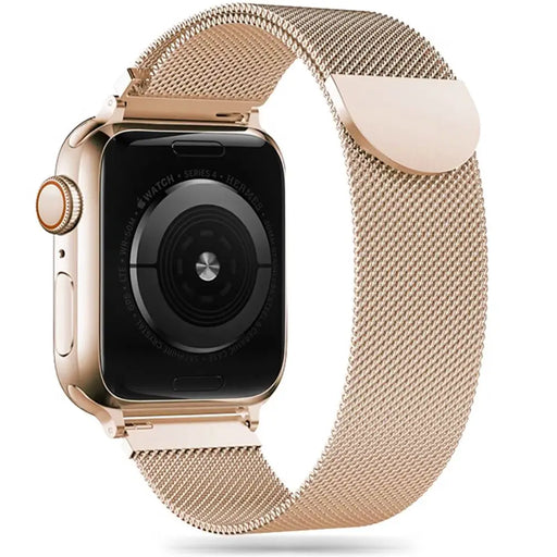 Tech-Protect MilaneseBand for Apple Watch 4 / 5 / 6 / 7 / 8 / 9 / SE / Ultra 1 / 2 (42/44/45/49 mm) - gold - Other cell