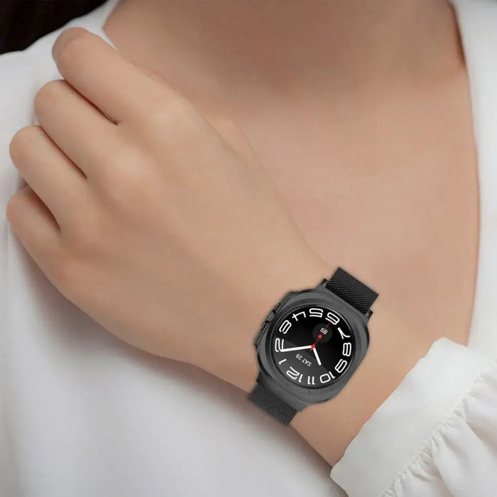 Tech-Protect MilaneseBand for Samsung Galaxy Watch Ultra (47mm) - Silver - Other cell phone equipment<<<HurtelXML
