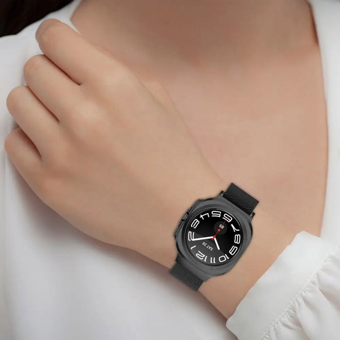 Tech-Protect MilaneseBand for Samsung Galaxy Watch Ultra (47mm) - Beige - Other cell phone equipment<<<HurtelXML