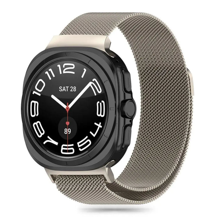 Tech-Protect MilaneseBand for Samsung Galaxy Watch Ultra (47mm) - Beige - Other cell phone equipment<<<HurtelXML