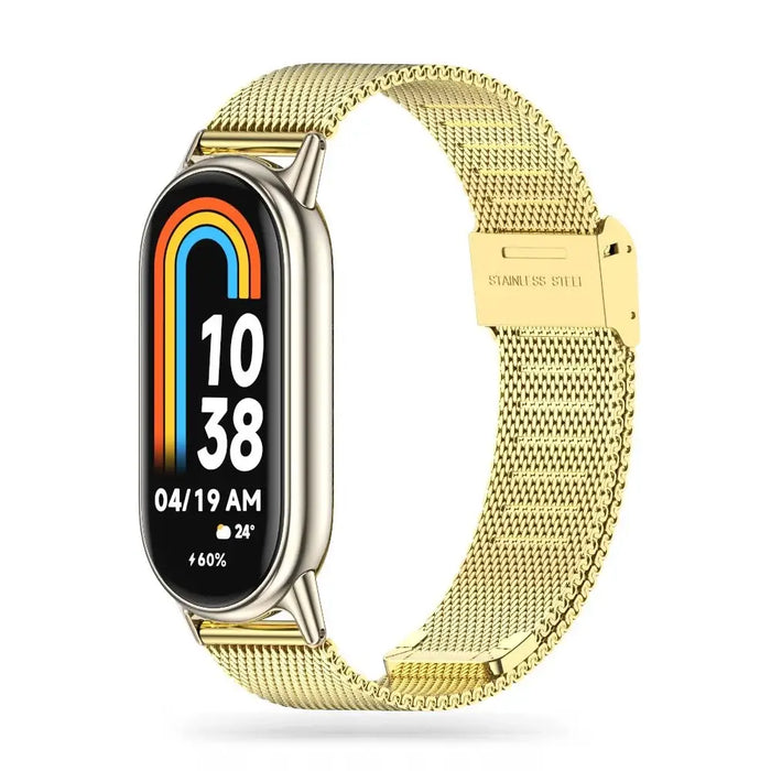 Tech-Protect MilaneseBand strap for Xiaomi Smart Band 8 / 8 NFC - gold - Other cell phone equipment<<<HurtelXML