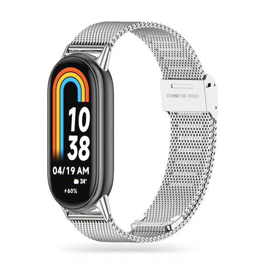 Tech-Protect MilaneseBand Strap for Xiaomi Smart Band 8 / 8 NFC - Silver - Other cell phone equipment<<<HurtelXML
