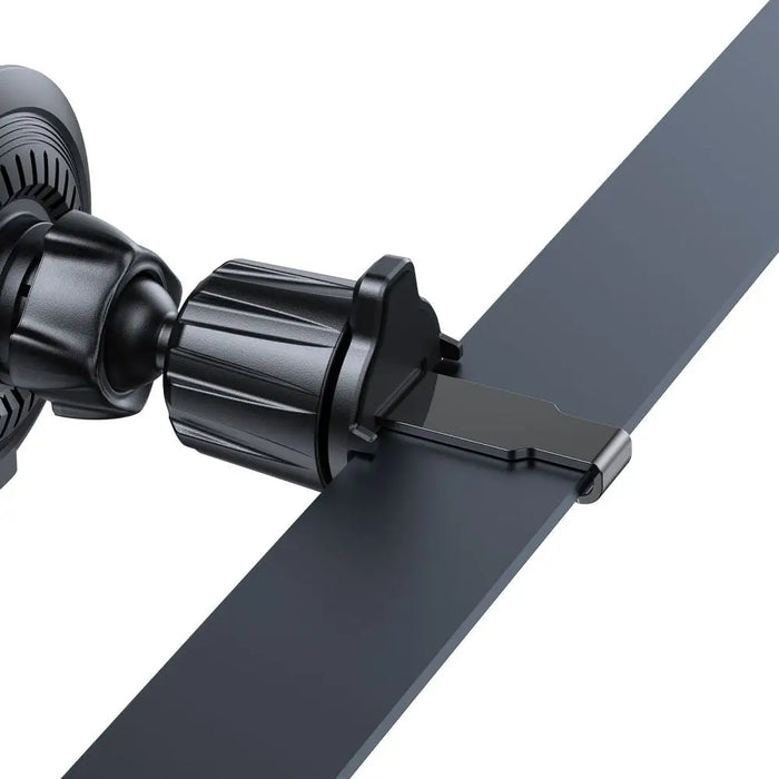 Tech-Protect MM15W-V4 Magnetic MagSafe 15W Car Holder for Cockpit / Windshield / Air Vent - Black - Cell phone