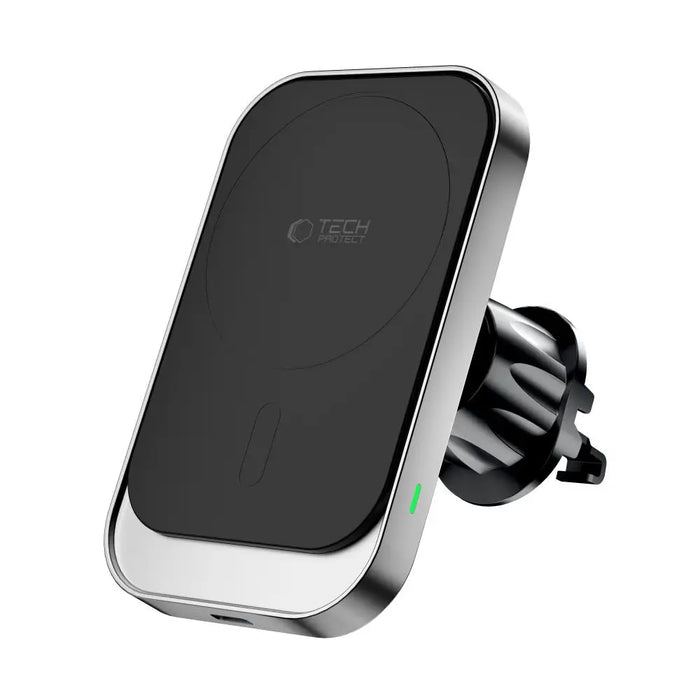 Tech-Protect MM15W-V9 Car Holder with MagSafe for Dashboard and Air Vent 15W - Black - Cell phone holders<<<HurtelXML