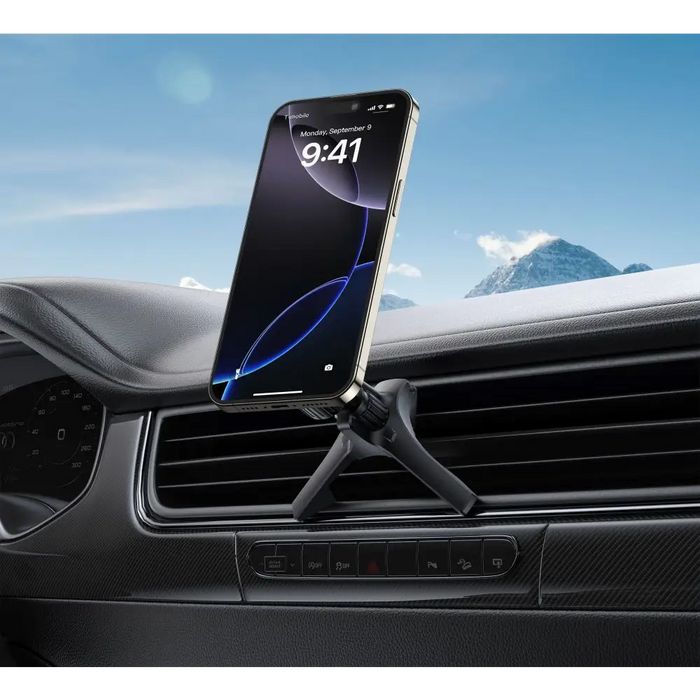 Tech-Protect N53 Car Air Vent Holder with MagSafe Rings - Black - Cell phone holders<<<HurtelXML