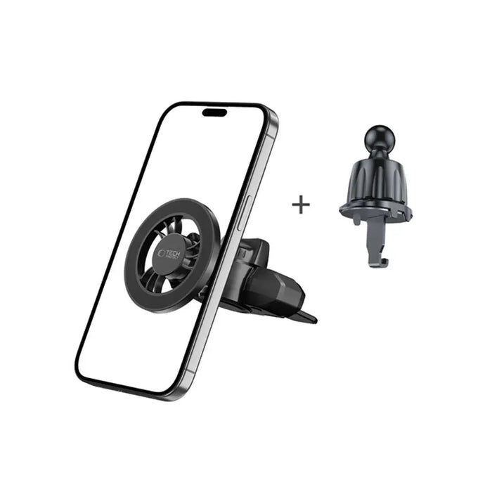 Tech-Protect N56 Magnetic MafSafe Car Holder CD Slot Mount - Black - Cell phone holders<<<HurtelXML