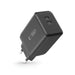 Tech-Protect NC45W-GAN 2-PORT PD45W wall charger - black - Cell phone USB charger<<<HurtelXML