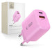 Tech-Protect NCA20 PD 20W QC3.0 USB-A / USB-C Wall Charger - Pink - Cell phone USB charger<<<HurtelXML