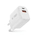 Tech-Protect NCA30 PD 30W QC3.0 USB-A / USB-C Wall Charger - White - Cell phone USB charger<<<HurtelXML
