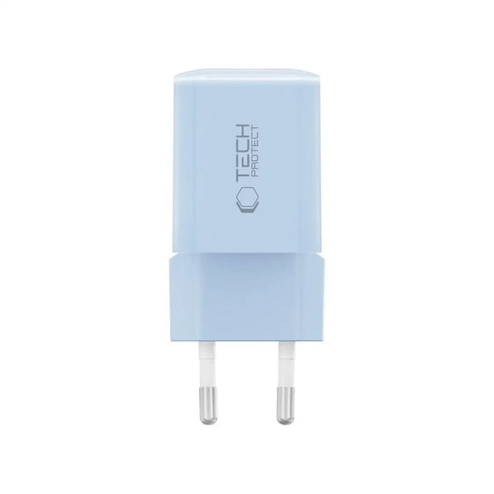 Tech-Protect NCM33W 2-port PD33W/QC3.0 wall charger - blue - Cell phone USB charger<<<HurtelXML