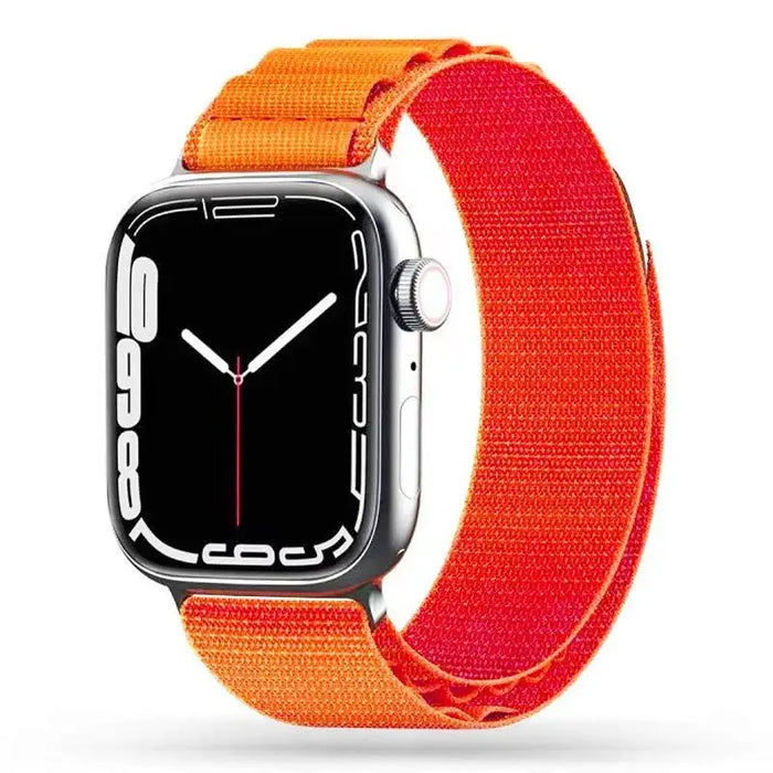 Tech-Protect Nylon Pro Strap for Apple Watch 4 / 5 / 6 / 7 / 8 / 9 / SE (38/40/41 mm) - Orange - Other cell phone