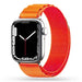 Tech-Protect Nylon Pro Strap for Apple Watch 4 / 5 / 6 / 7 / 8 / 9 / SE (38/40/41 mm) - Orange - Other cell phone