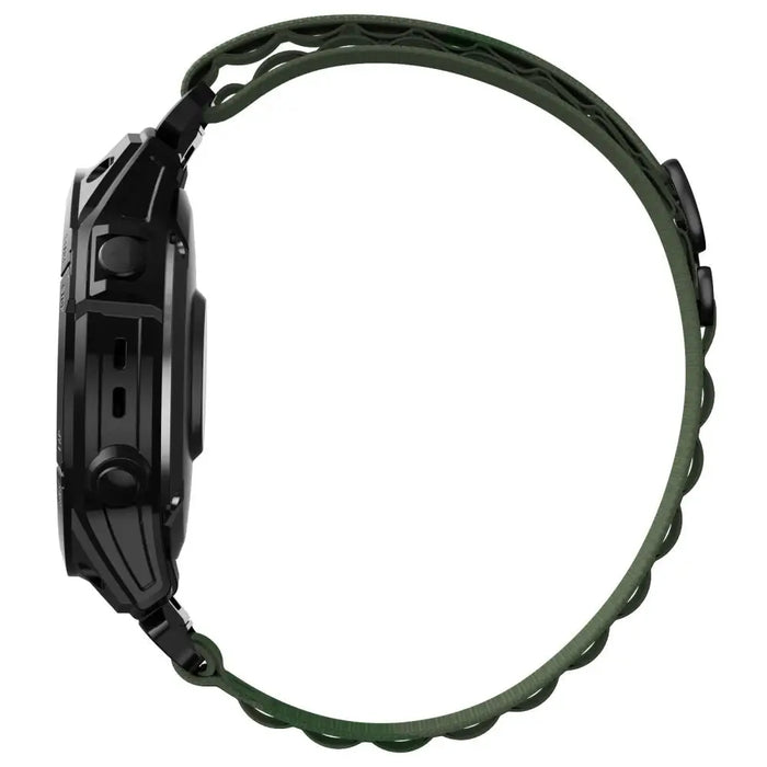 Tech-Protect Nylon Pro Strap for Garmin Fenix 3 / 5X / 3HR / 5X Plus / 6X / 6X Pro / 7X - Dark Green - Other cell phone