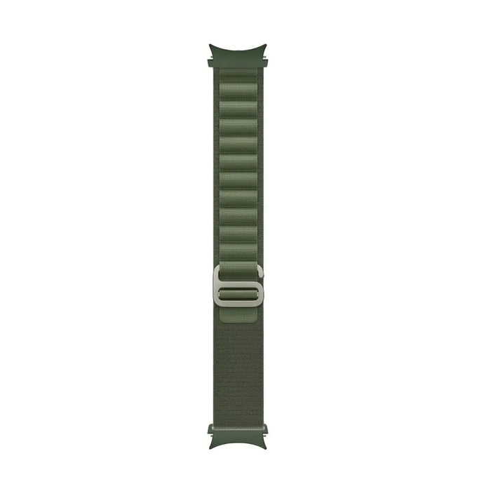 Tech-Protect Nylon Pro Strap for Samsung Galaxy Watch 4 / 5 / 5 Pro / 6 / 7 / FE - Dark Green - Other cell phone