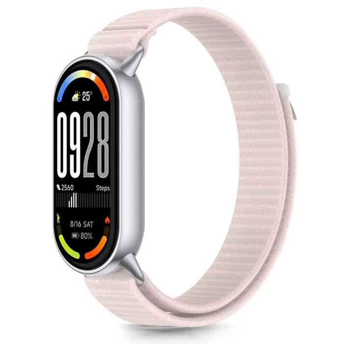Tech-Protect Nylon Pro Strap for Xiaomi Smart Band 8 / 9 / 10 / NFC - Pink Gray - Other cell phone equipment<<<HurtelXML