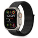 Tech-Protect Nylon Strap for Apple Watch 6 / 7 / 8 / 9 / 10 / SE (40 / 41 / 42 MM) - Black - Smartwatch straps