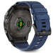Tech-Protect Nylon Strap for Garmin Fenix 5 / 6 / 6 PRO / 7 / 8 (47 mm) / E - Blue - Other cell phone