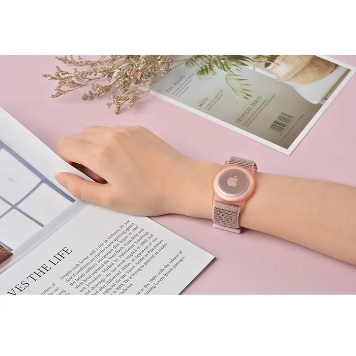 Tech-Protect Nylon Strap for Kids for Apple AirTag - Lime - Other cell phone equipment<<<HurtelXML