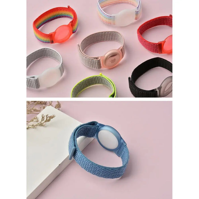 Tech-Protect Nylon Strap for Kids for Apple AirTag - Lime - Other cell phone equipment<<<HurtelXML