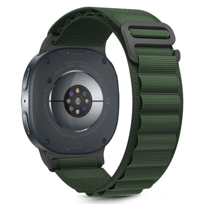 Tech-Protect Nylon Stripe Strap for Samsung Galaxy Watch 40/44/46 mm - Green - Other cell phone equipment<<<HurtelXML