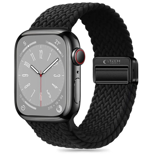 Tech-Protect Nylonmag Strap for Apple Watch 4 / 5 / 6 / 7 / 8 / 9 / SE (38 / 40 / 41 mm) - Black - Other cell phone