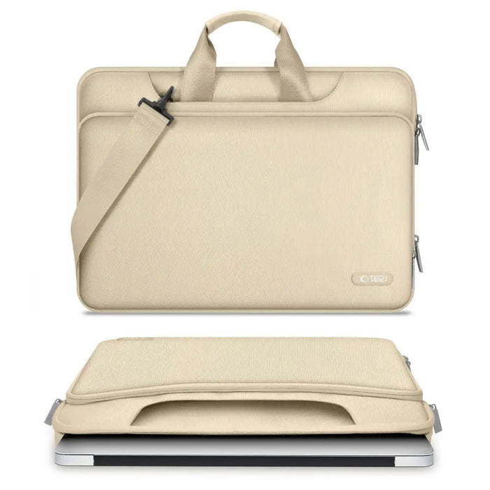 Tech-Protect Pocket 13-14 Laptop Bag - Beige - Laptop bags<<<HurtelXML