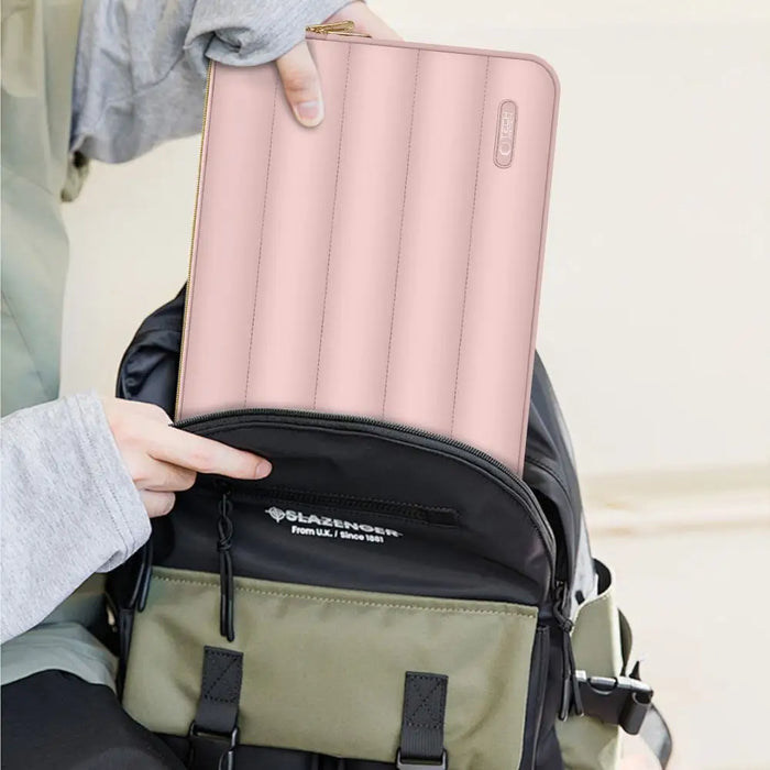 Tech-Protect Puffy 15-16’’ Laptop Bag - Pink - Laptop bags<<<HurtelXML
