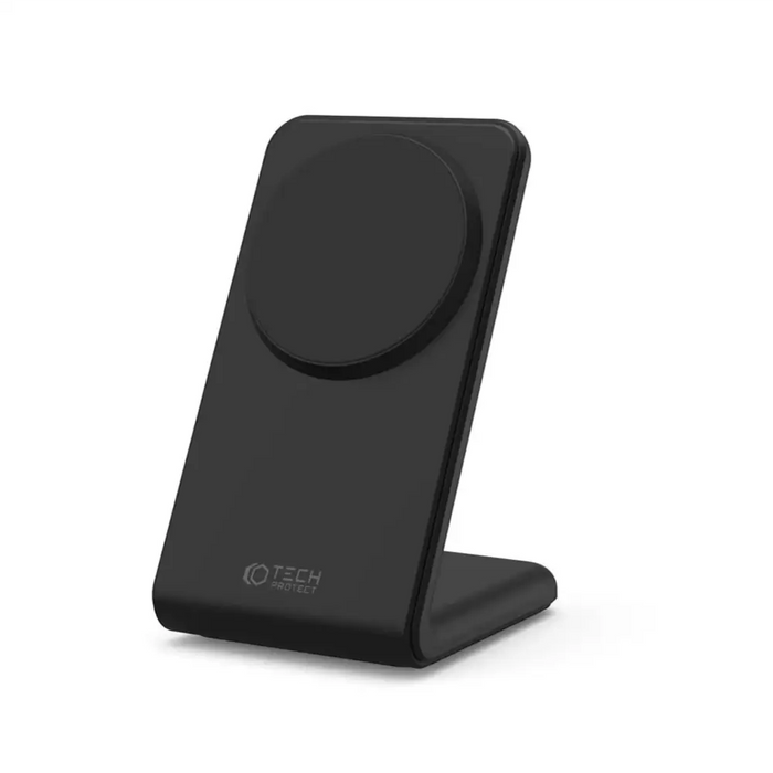 Tech-Protect QI15W-A23 MagSafe 15W inductive charger in the form of a stand - black - Cell phone USB charger<<<HurtelXML