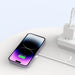 Tech-Protect QI15W-A25 MagSafe 15W Inductive Charger with USB-A / USB-C Cable - White - Cell phone USB