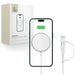 Tech-Protect QI15W-A25 MagSafe 15W Inductive Charger with USB-A / USB-C Cable - White - Cell phone USB