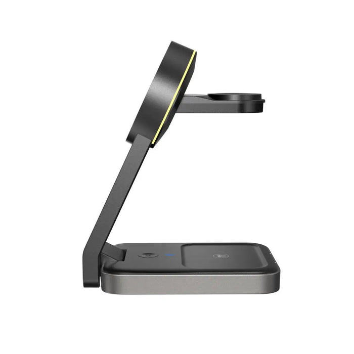 Tech-Protect QI15W-A28 MagSafe 3in1 Inductive Charger with Smartphone / Apple Watch / AirPods Stand - Black - Cell