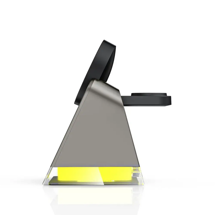 Tech-Protect QI15W-A43 3in1 Wireless Charger with MagSafe for Apple Devices - Black - Cell phone USB charger<<<HurtelXML