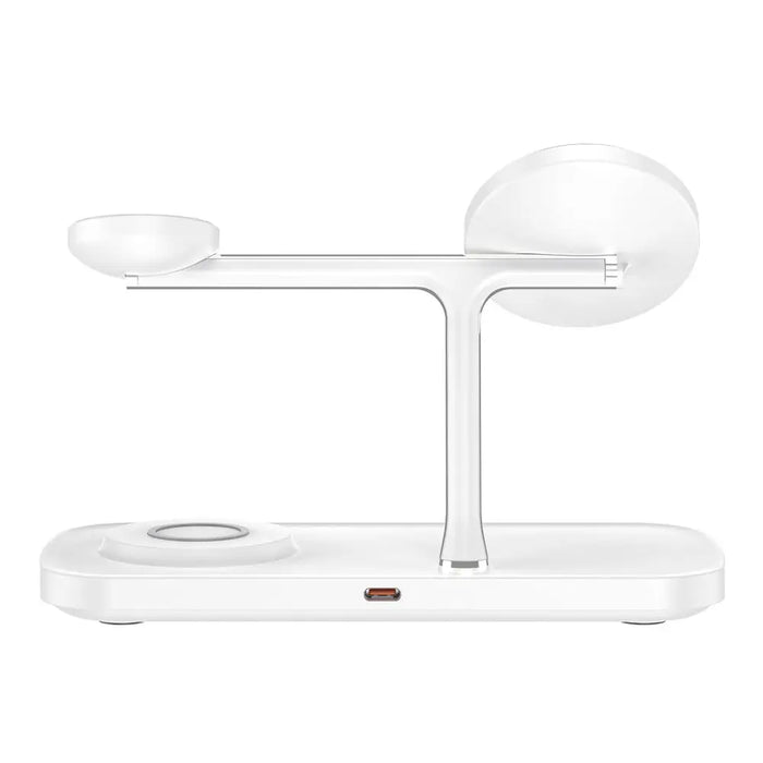 Tech-Protect QI15W-A45 3in1 Wireless Charger with MagSafe for Apple Devices - White - Cell phone USB charger<<<HurtelXML