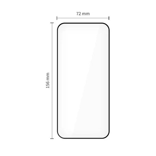 Tech-Protect Quick Set+ 2-pack tempered glass for iPhone 15 Pro Max - black - Cell phone tempered glass<<<HurtelXML