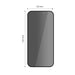 Tech-Protect Quick Set Spy+ Privacy Glass 2-pack for iPhone 14 Pro - Cell phone tempered glass<<<HurtelXML