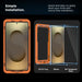 Tech-Protect Quick Set+ Tempered Glass for Samsung Galaxy S25 Ultra - Transparent - Cell phone tempered