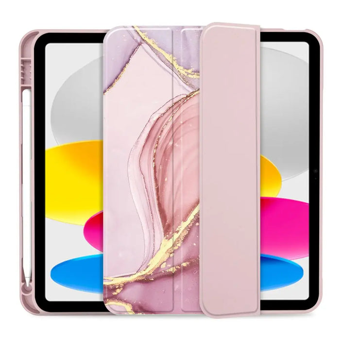 Tech-Protect SC Pen Case for iPad 10.9’’ 2022 - Pink Marble - Cell phone cases and covers<<<HurtelXML