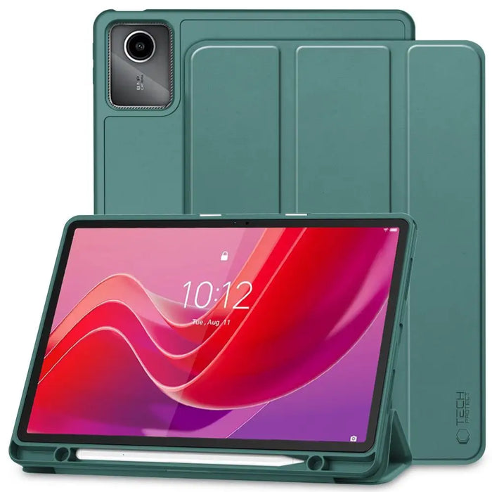 Tech-Protect SC Pen Case for Lenovo Tab M11 11’’ TB-330 - Green - Cell phone cases and covers<<<HurtelXML