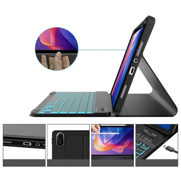 Tech-Protect SC Pen Case for Xiaomi Redmi Pad 2 11.0 with Keyboard - Black - Cell phone cases and covers<<<HurtelXML