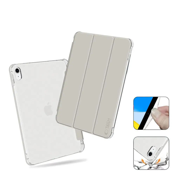 Tech-Protect SC Pen Hybrid Case for iPad 10 / 2022 - Gray - Transparent - Cell phone cases and covers<<<HurtelXML