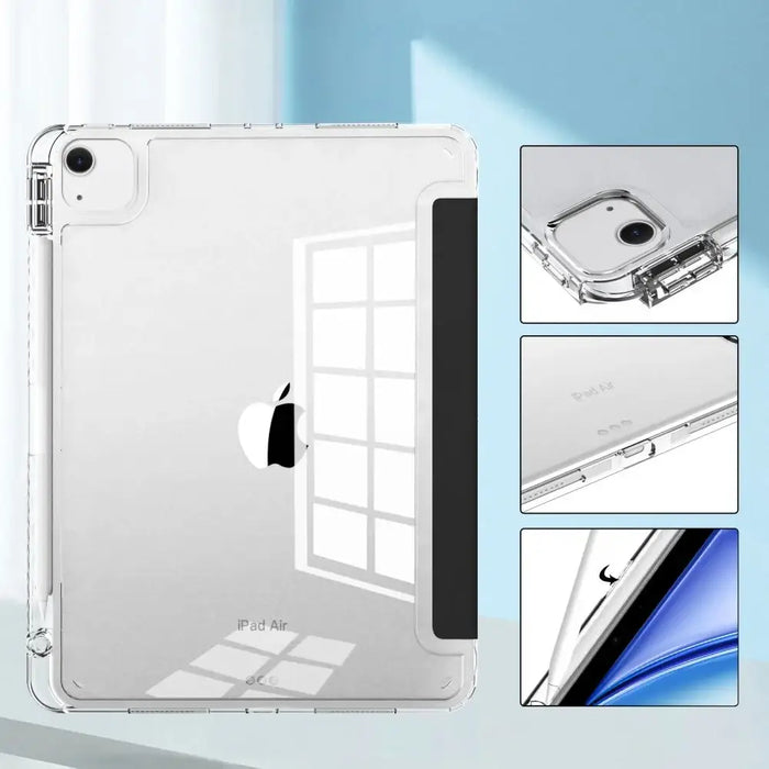 Tech-Protect SC Pen Hybrid Case for iPad Air 13’’ 2024 - Black/Transparent - Cell phone cases and covers<<<HurtelXML
